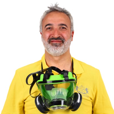 CaluPrevent BLS volgelaatsmasker 5700 maat M