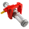 Brady vergrendelsysteem voor kogelkranen leidingdiameter 203,20mm rood