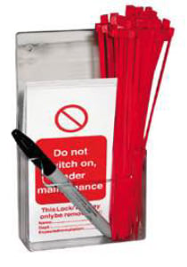 Brady Lockout/tagout taghouder