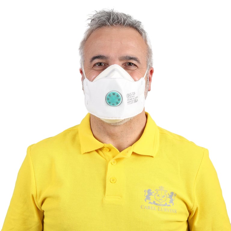 CaluPrevent BLS stofmasker 729 FFP2 NR D