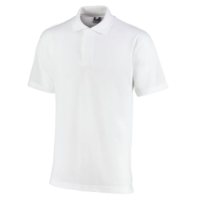 Orcon food medium care poloshirt 65% polyester 35% katoen wit maat XS