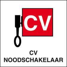 Brady CV noodschakelaar