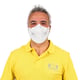 CaluPrevent BLS stofmasker 670next FFP2 NR D per stuk verpakt maat M/L 