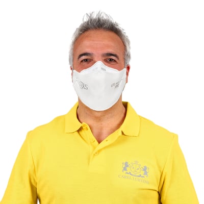 CaluPrevent BLS stofmasker 670next FFP2 NR D per stuk verpakt maat M/L 