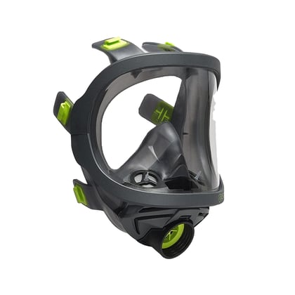 CaluPrevent BLS volgelaatsmasker 2150 polycarbonaat vizier