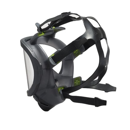 CaluPrevent BLS volgelaatsmasker 2150 polycarbonaat vizier