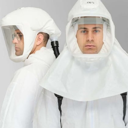 CaluPrevent BLS Kit 2700next, motorunit, heupriem, acculader, 2 luchtstroommeters en voorfilter