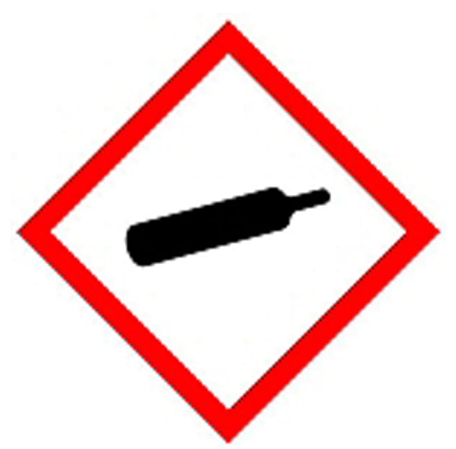Brady GHS symbool "Houder onder druk" PIC1804 100x100mm