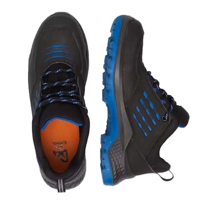 Emma Crossforce X Low S3S veiligheidsschoen  zwart blauw maat 39