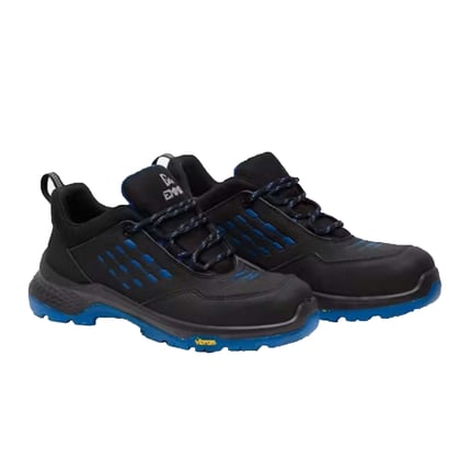 Emma Crossforce X Low S3S veiligheidsschoen  zwart blauw maat 39
