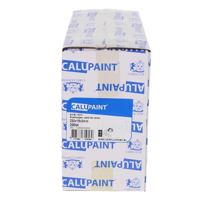 CaluPaint roerhoutjes 230x19x3mm 200st 