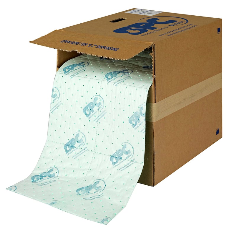 Brady chemische absorberende rol 39ltr 38cm x 23mtr
