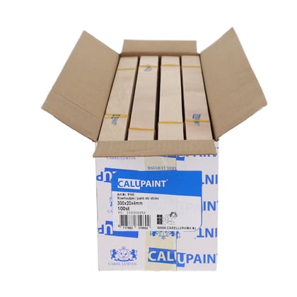 CaluPaint roerhoutjes 300x20x4mm 100st