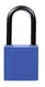 Brady compact veiligheidsslot met beugel 38mm 6st blauw