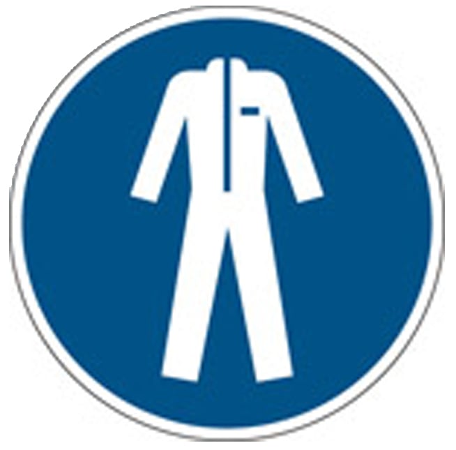 Brady Bordje "beschermkledij verplicht" M010 DIA 200