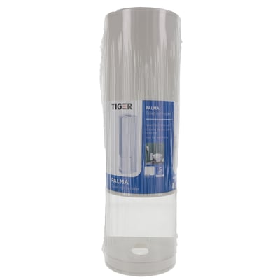 Reserverolhouder wit kunststof voor 4 toiletrollen