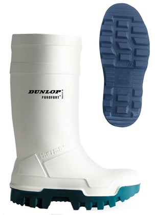 Dunlop Purofort Thermo+ full safety laars wit
