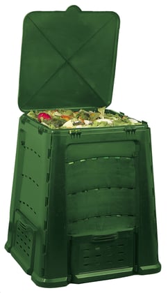 Composter kunststof 840x840x1050mm  groen 600ltr