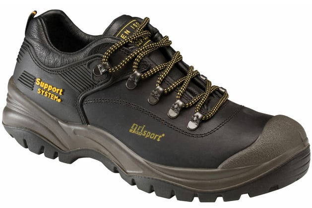 GriSport 70216L S3 maat 46 veiligheidsschoenen laag zwart