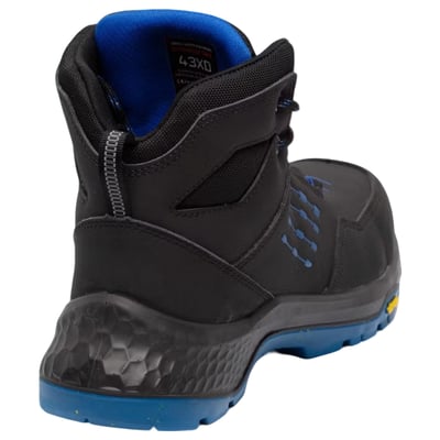 Emma Crossforce X S3 veiligheidsschoen hoog zwart maat 39