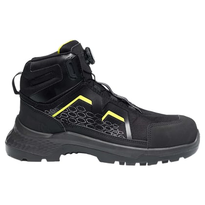Emma Crossforce Flex S3S veiligheidsschoen hoog zwart maat 36