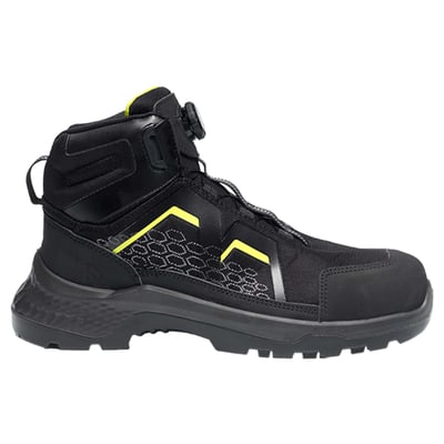 Emma Crossforce Flex S3S veiligheidsschoen hoog zwart maat 36