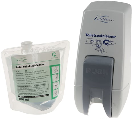Soft Care toiletseatcleaner opstartpakket 2 disp+6 vulling