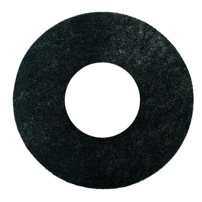 CaluClean E-Mop pad 8" zwart 