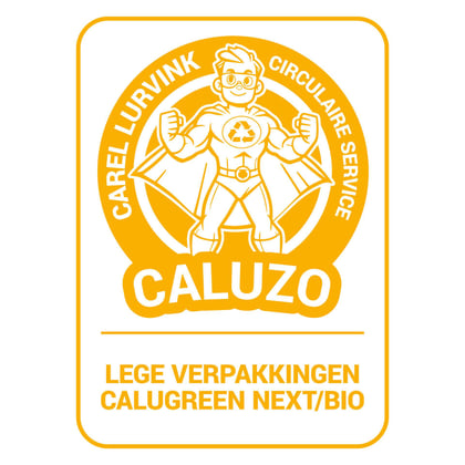 CaluZo inzamelzak lege verpakkingen NEXT/BIO 70/15x200cm transparant LDPE T60 7st
