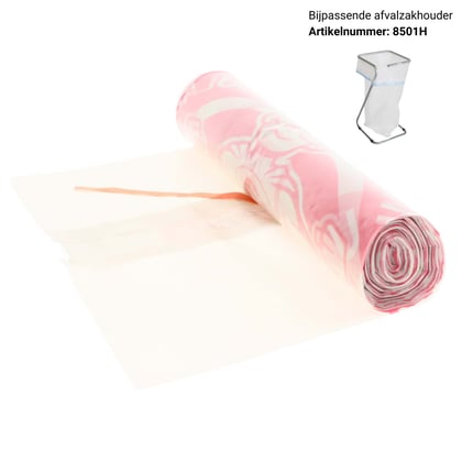 CaluZo inzamelzak werkkleding 70x110cm transparant LDPE T100 20st