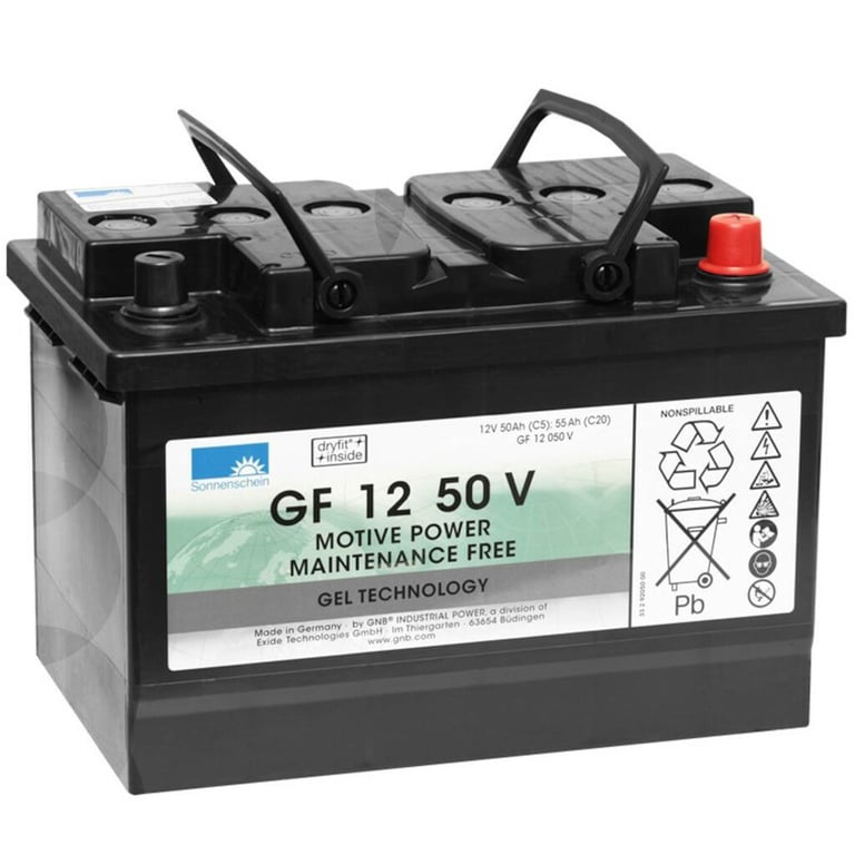 Taski onderhoudsvrije tractiebatterij 12V 50ah/5
