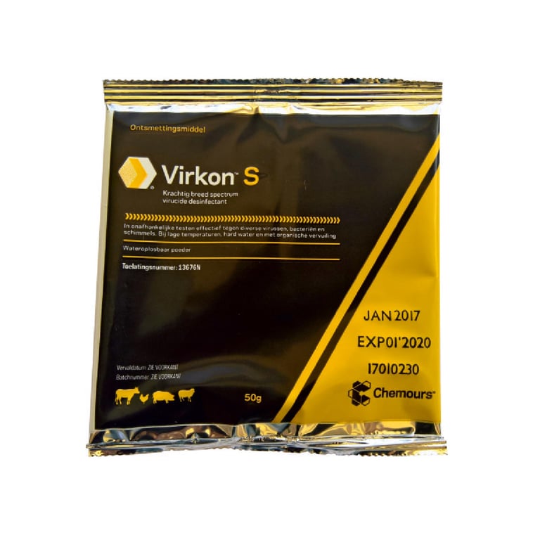 Virkon-S desinfectiemiddel