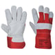 Portwest Premium Chrome Rigger handschoen rood 