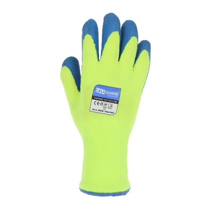 CaluGuard Thermo Viz Yellow maat 9 (M) winter handschoen