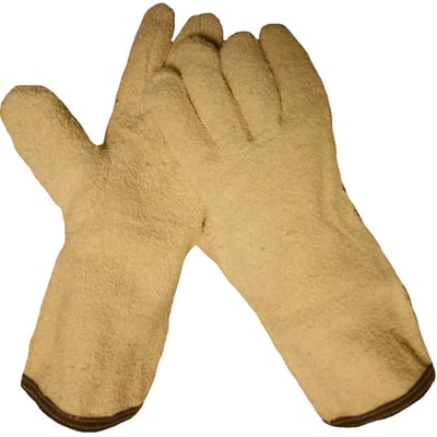 Hittewerende handschoen 35cm maat 10