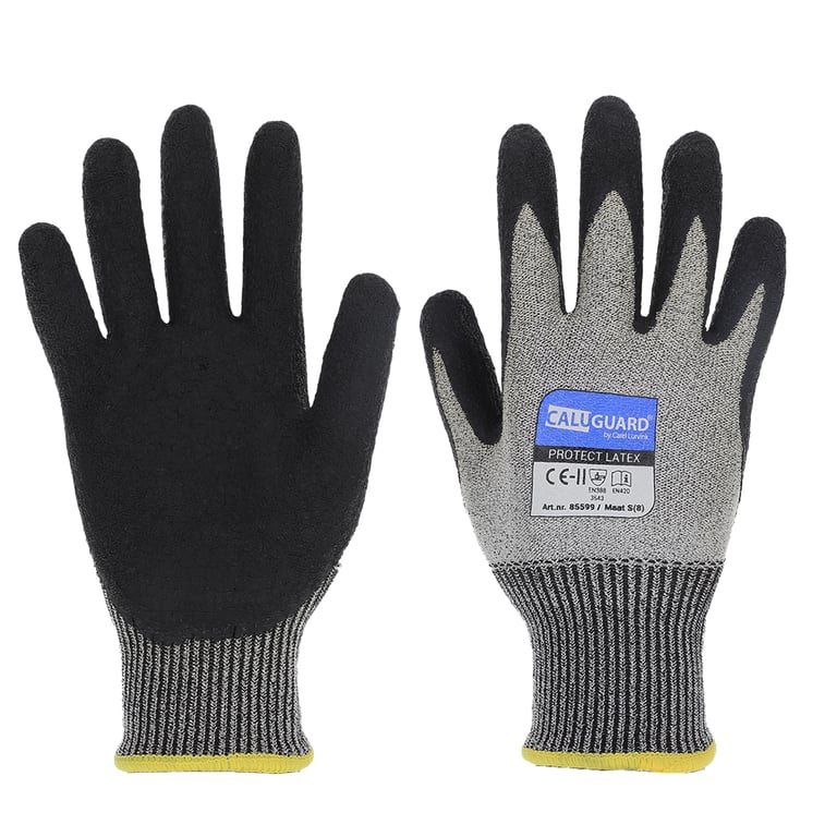 CaluGuard Protect Latex snijbestendige handschoenen