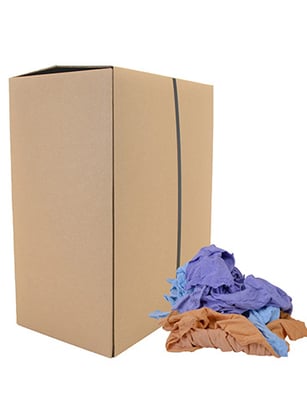 CaluClean gekleurde poetslappen 8kg