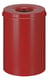 Vlamdovende papierbak rood 30ltr 