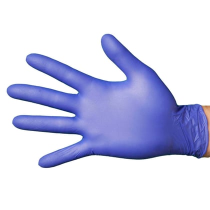 Nitril handschoenen poedervrij blauw 100st 