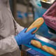 CaluGloves Food Skyblue nitril wegwerphandschoenen 200st