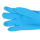 Huishoudhandschoen latex blauw maat 7-7,5 