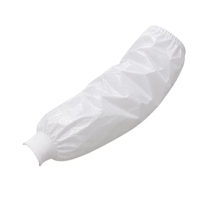 CaluGuard Pro mouwovertrek met manchet Microtex wit