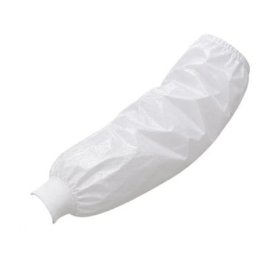 CaluGuard Pro mouwovertrek met manchet Microtex wit