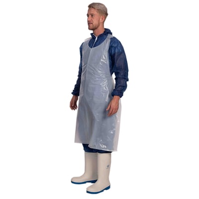 CaluGuard Basic schort 125x80cm wit 100st