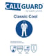 CaluGuard Classic Cool overall met capuchon wit maat L