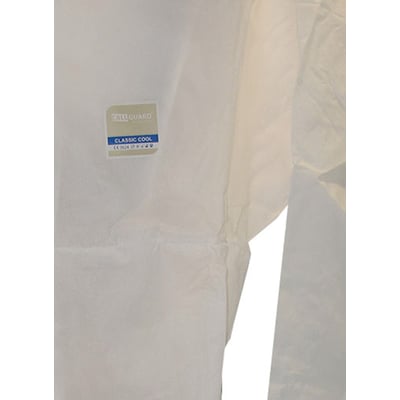 CaluGuard Classic Cool overall met capuchon wit maat L