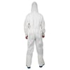 CaluGuard Pro overall met capuchon wit maat L 