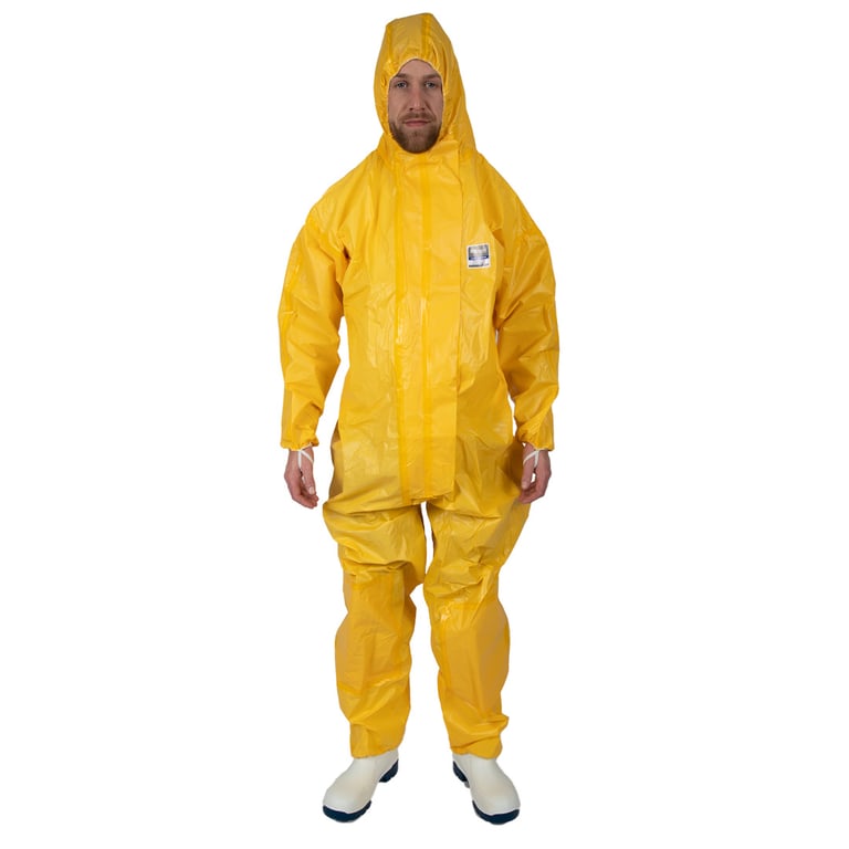 CaluGuard Chem Superior overall met capuchon geel