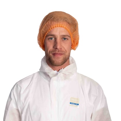 CaluGuard Basic haarnet oranje maat XL 100st