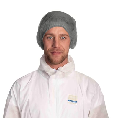 CaluGuard Basic haarnet zwart maat L 100st